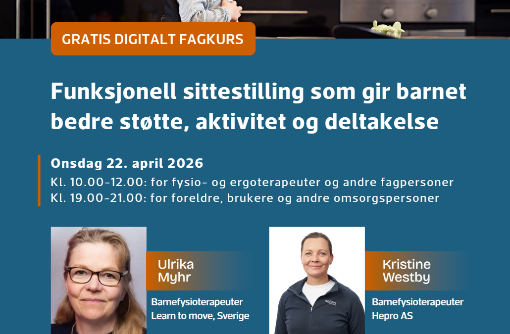 Samarbete och utbildning om funktionellt sittande med Hepro